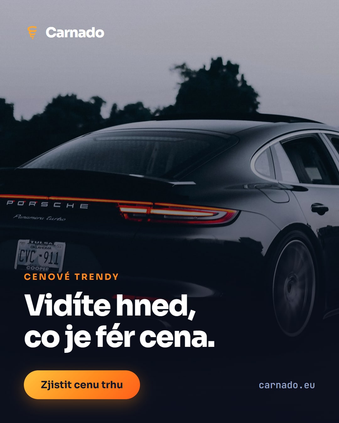 IG post — Cena v kontextu trhu