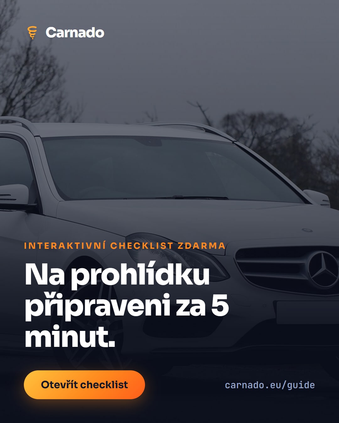 IG post — Checklist na prohlídku