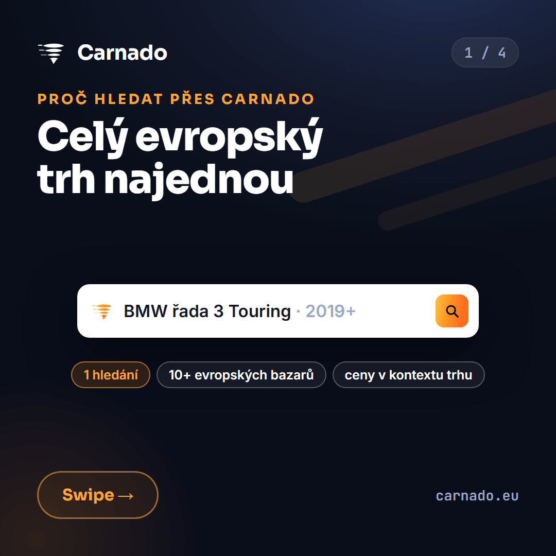 Proč hledat přes Carnado — karta 1